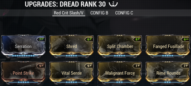 Warframe screenshot build dread red-crit-slash-viral.png